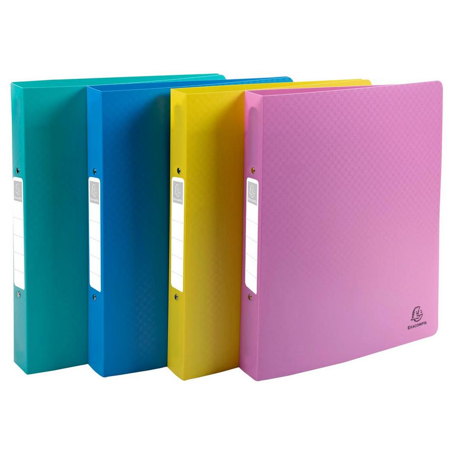 Ringbuch A4 Maxi aus Polypropylen mit 2 Ringen 30mm, Forever Young - x 12