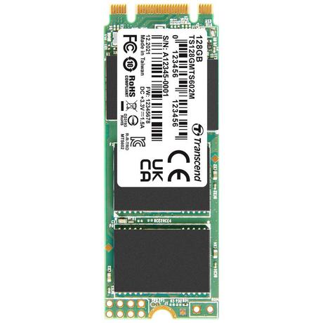 Transcend  MTS602M 128 GB Interne M.2 SATA SSD 2260 SATA III Industrial 