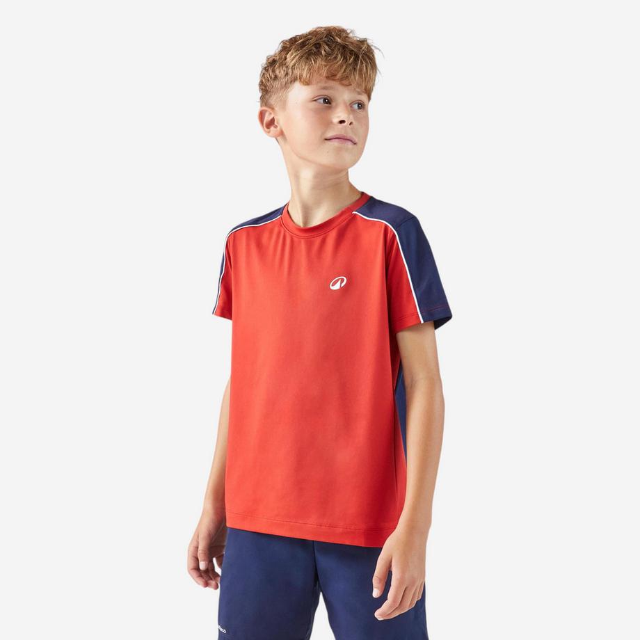 ARTENGO  Tennis T-Shirt Kinder Kurzarm synthetisch 