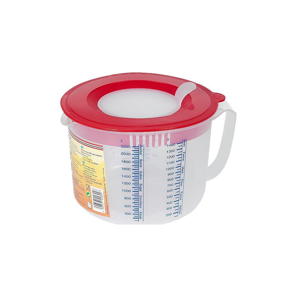 Image of Messbecher Mit Spritzschutz 2.2liter Dr.oetker 1803 Unisex Transparent