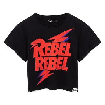 Tshirt court REBEL REBEL