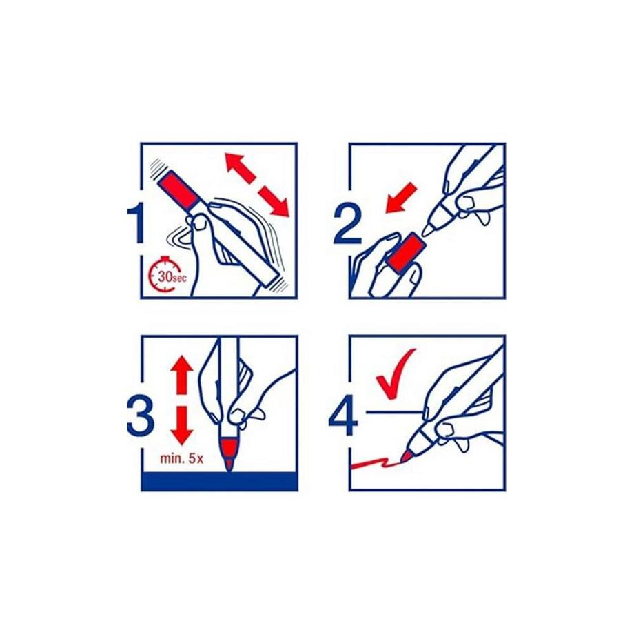 Edding EDDING Chalk Marker 4085 1-2mm 4085-073 blau-metallic  