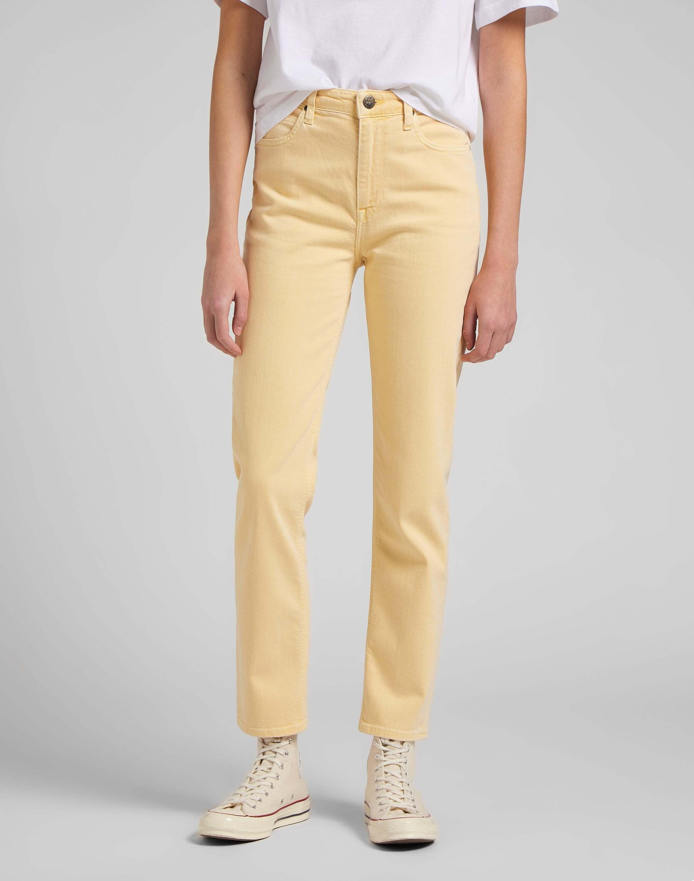 Image of Jeans Straight Leg Carol Damen Cognac L31/W26