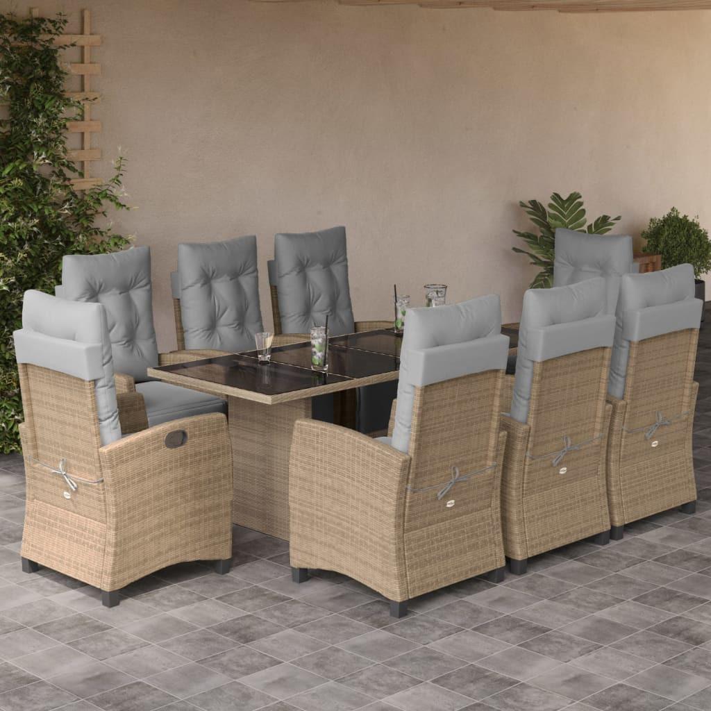 VidaXL Garten essgruppe poly-rattan  