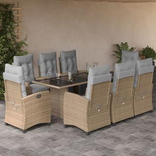 VidaXL Garten essgruppe poly-rattan  