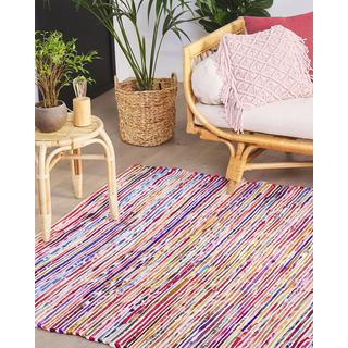 Beliani Tapis en Polyester Boho BARTIN  