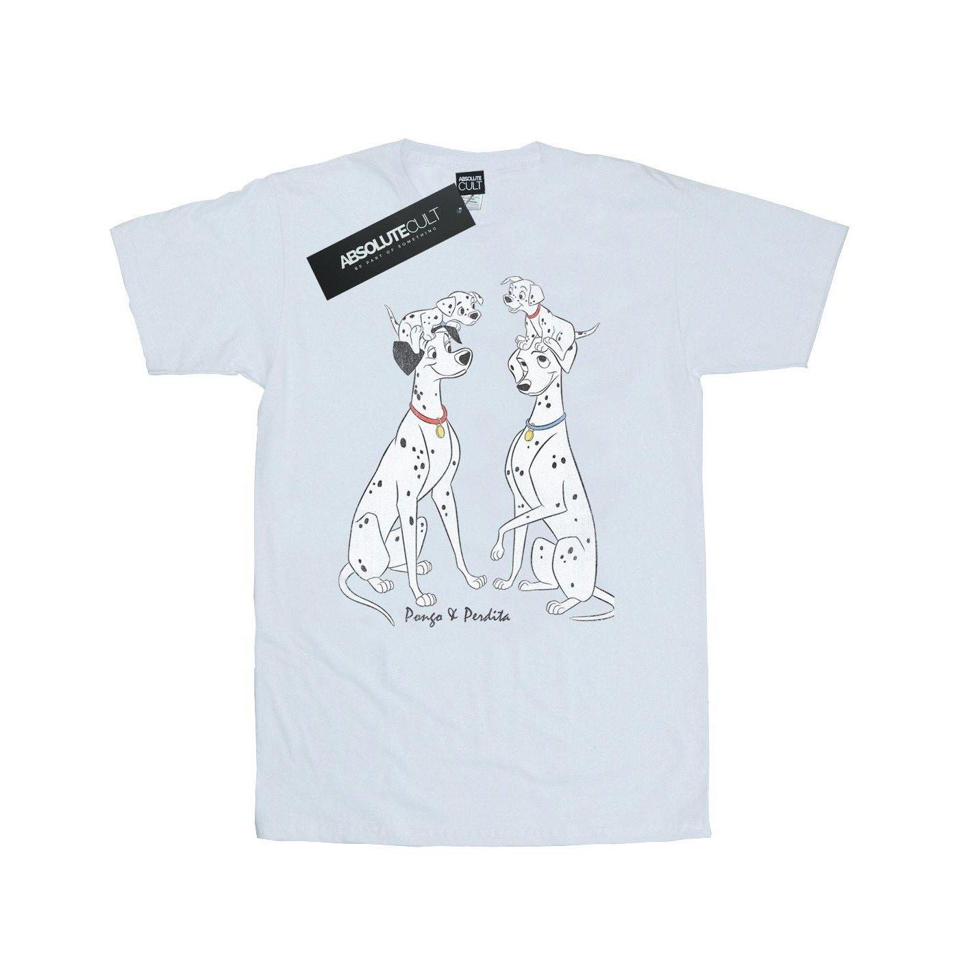 Image of Pongo And Perdita Tshirt Herren Weiss M