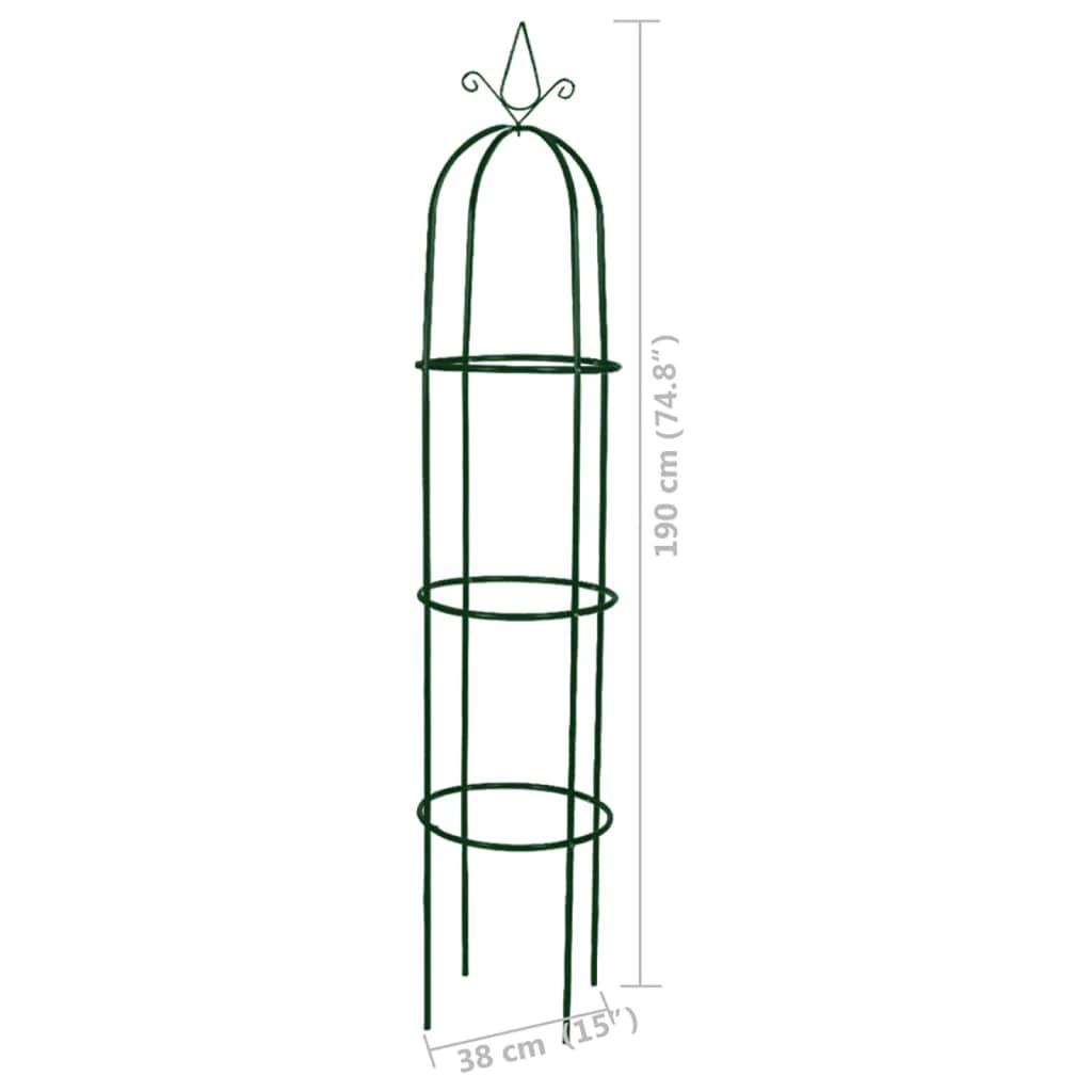 VidaXL  Arche de jardin fer 