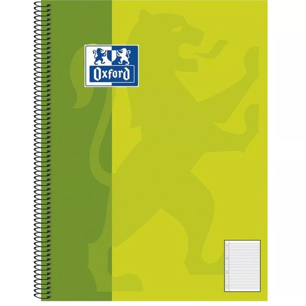 Oxford - Collegeblock, DIN A5+, liniert, 80 Blatt, Rand links