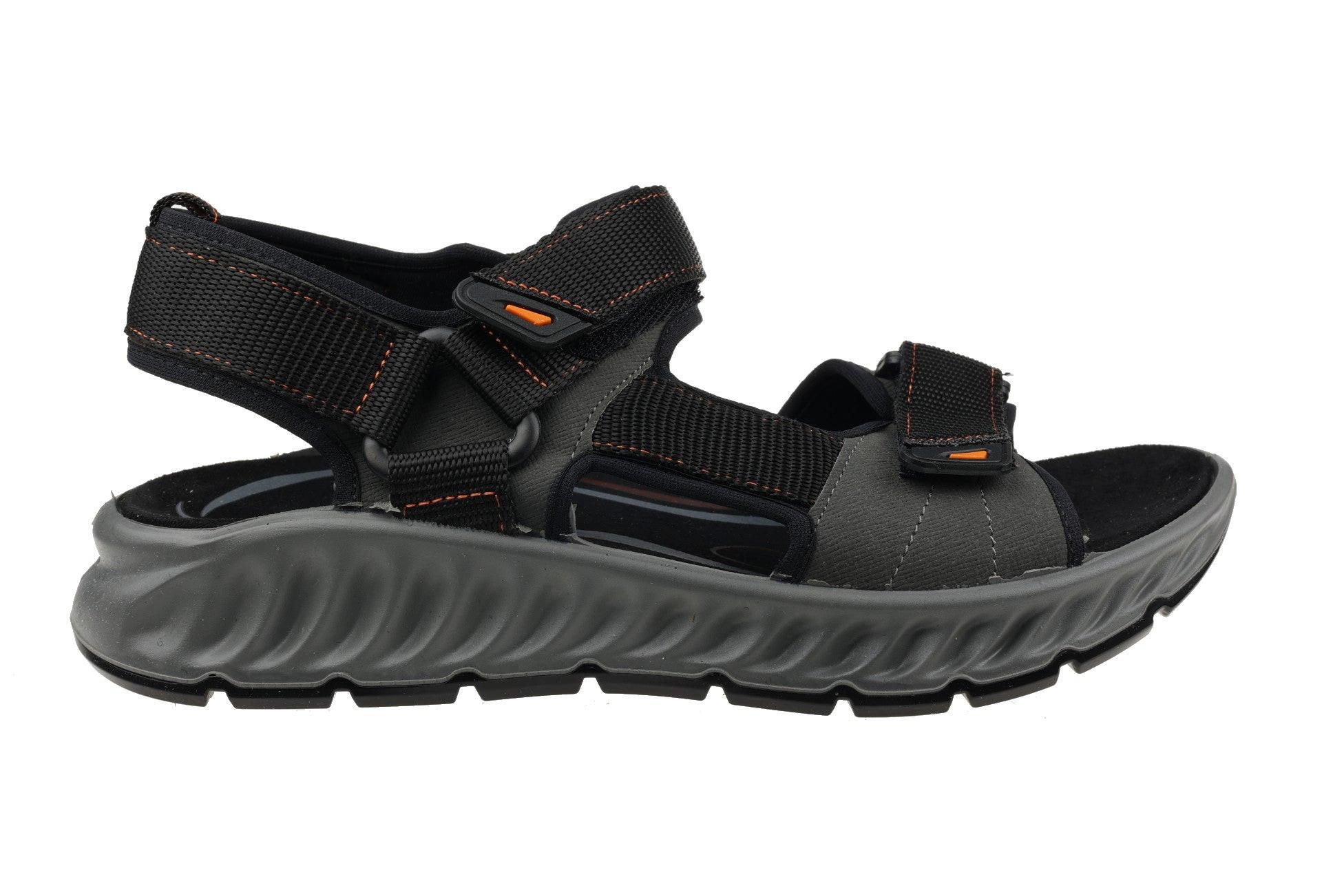 Image of Gozzano - Synthetik Sandale Herren Grau 44