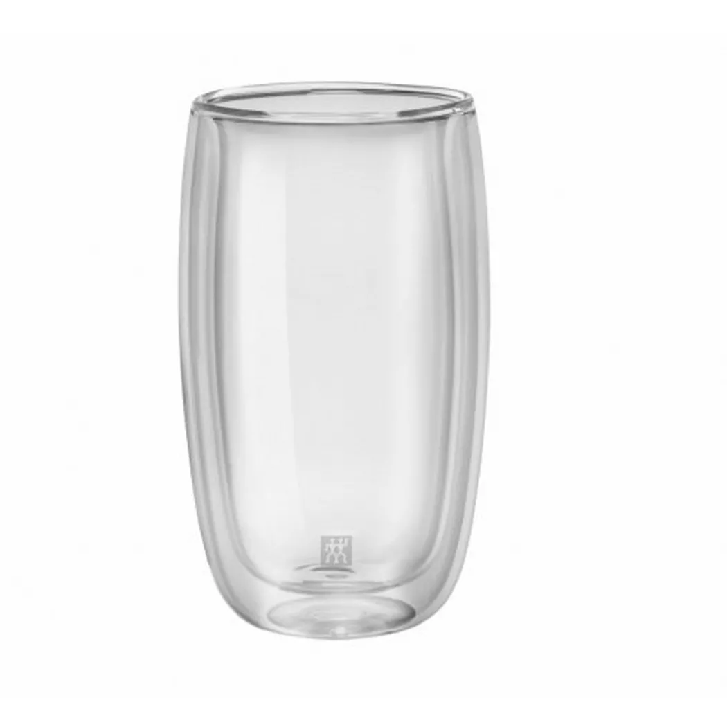 Zwilling - Sorrento - Doppelwandiges Latte-Macchiato-Glas, 350 ml (2-er Set), One Size