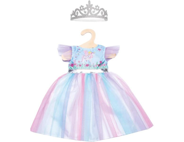 Heless  Puppenkleid Fee und Einhorn mit Krone (28-35cm) 