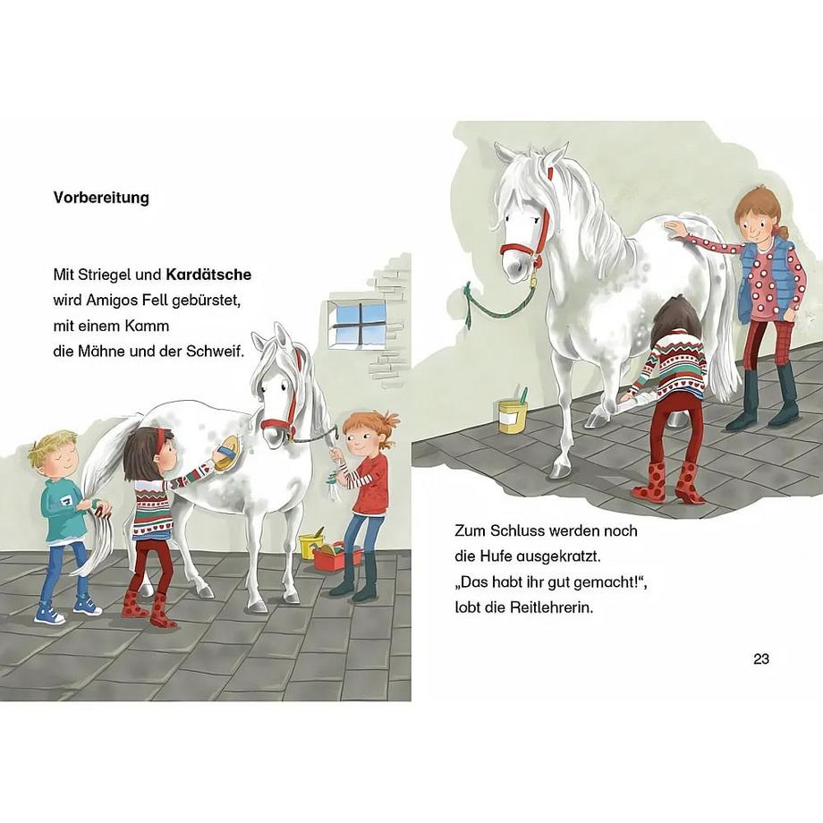 Mon premier cours d'équitation idéal - 1re année X Couverture rigide 
