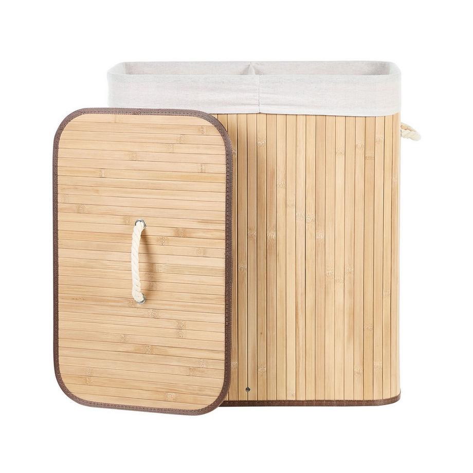 Beliani  Panier en Bambou Boho KANDY 