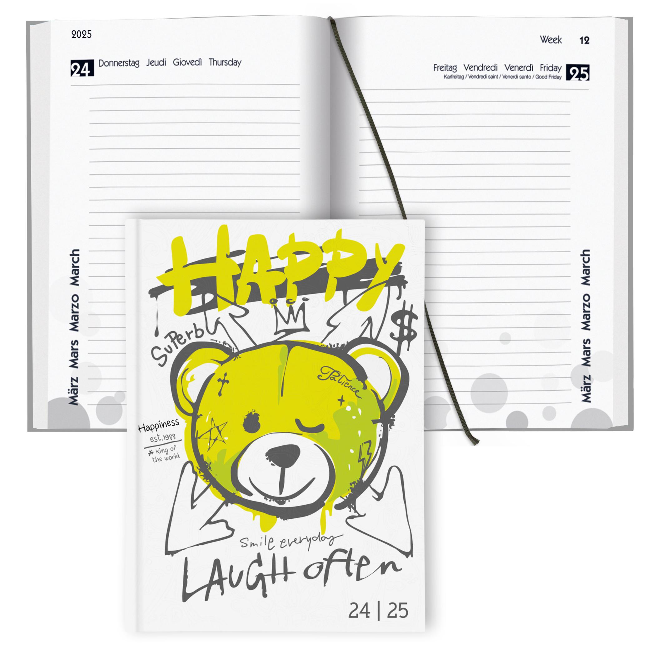 Image of Schüleragenda mydiary 1 Tag pro Seite, Happy Schüleragenda mydiary 1 Tag pro Seite, Happy