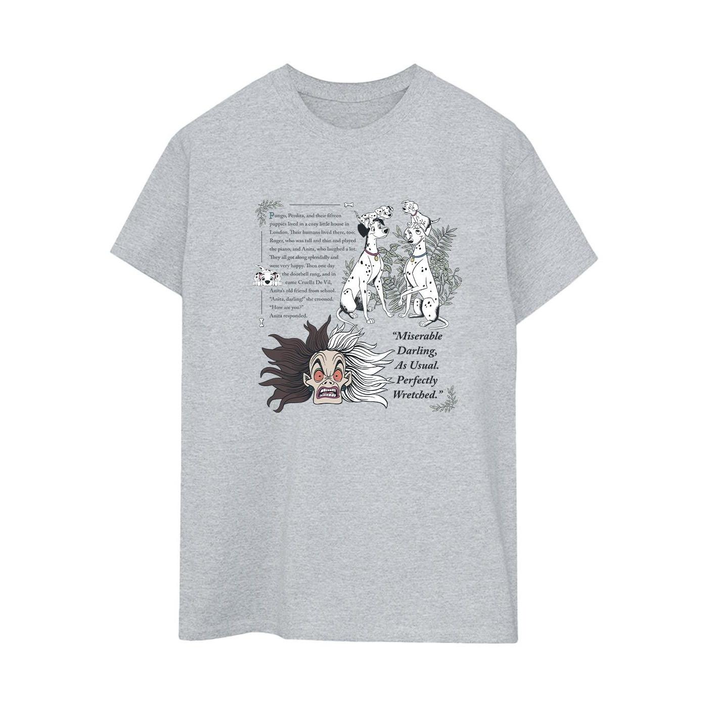 Disney  Tshirt DALMATIANS MISERABLE DARLING 