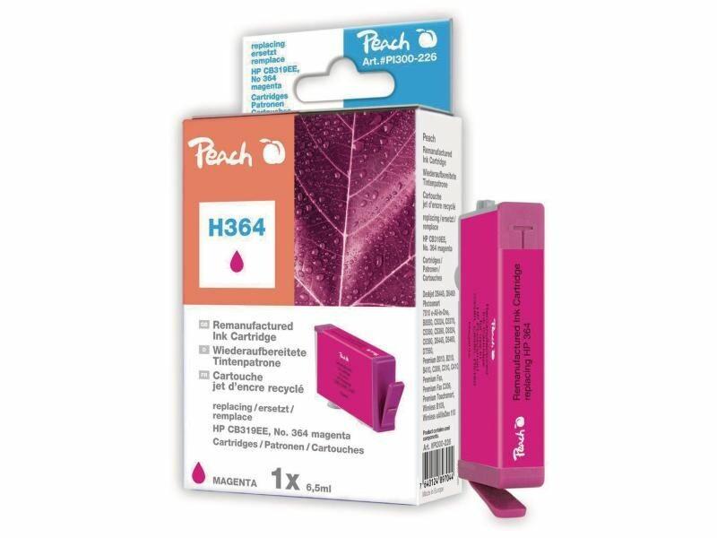 Peach  Tinte HP CB319EE, No. 364 magenta 6.2ml 525 Seiten 