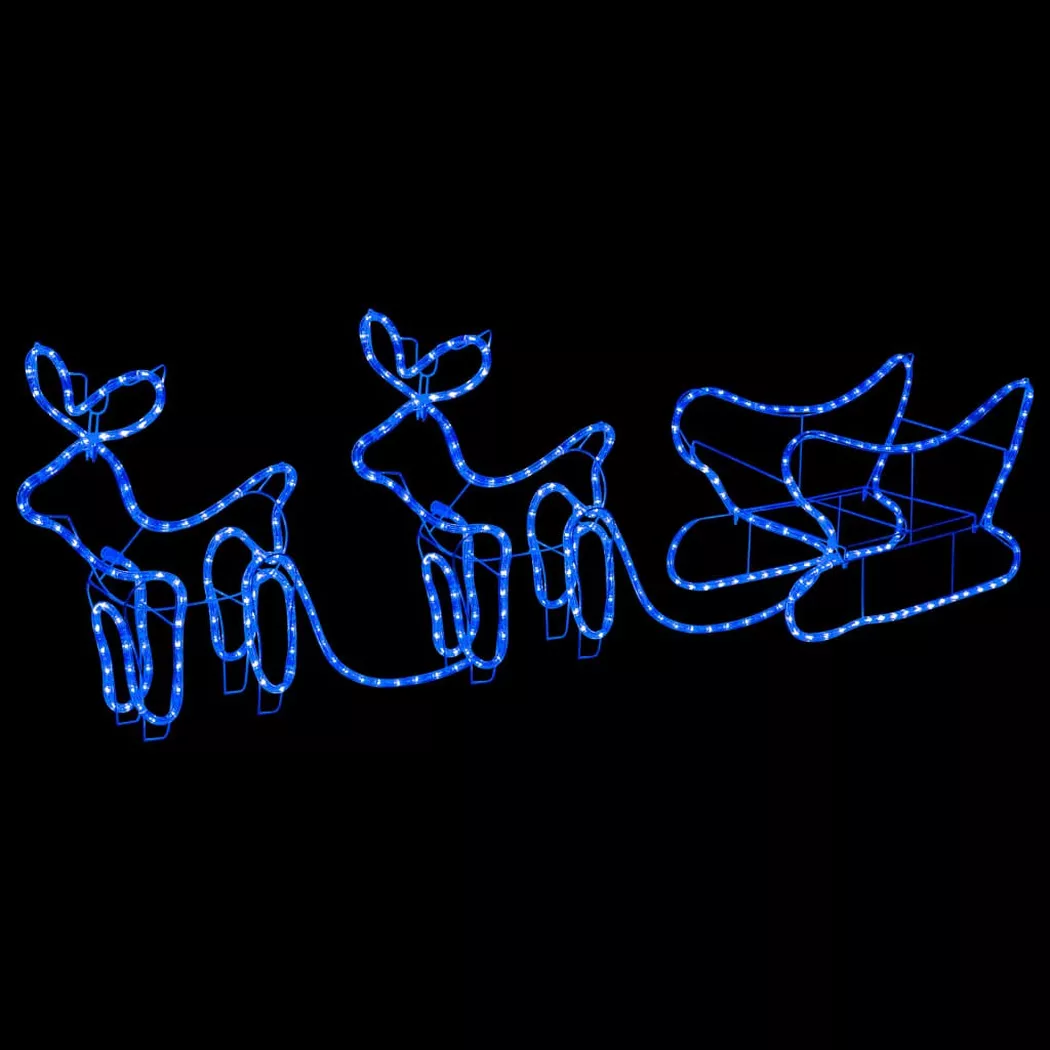 VidaXL - Décoration de noël, One Size, Bleu