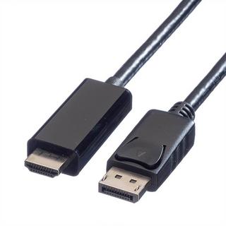 Value  VALUE 11.99.5788 câble vidéo et adaptateur 5 m DisplayPort Noir 