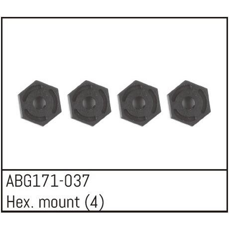 Absima  Hex Wheel Hubs (4) 