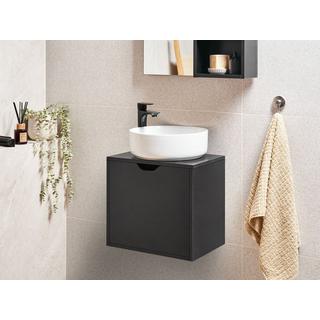 Beliani Meuble lavabo mural en MDF Moderne SUZANO  