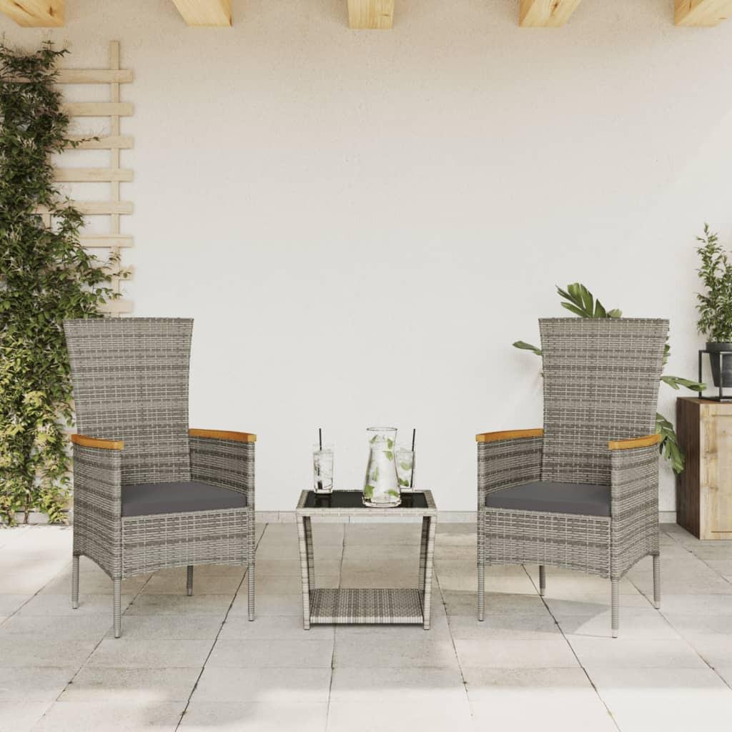 VidaXL Garten essgruppe poly-rattan  