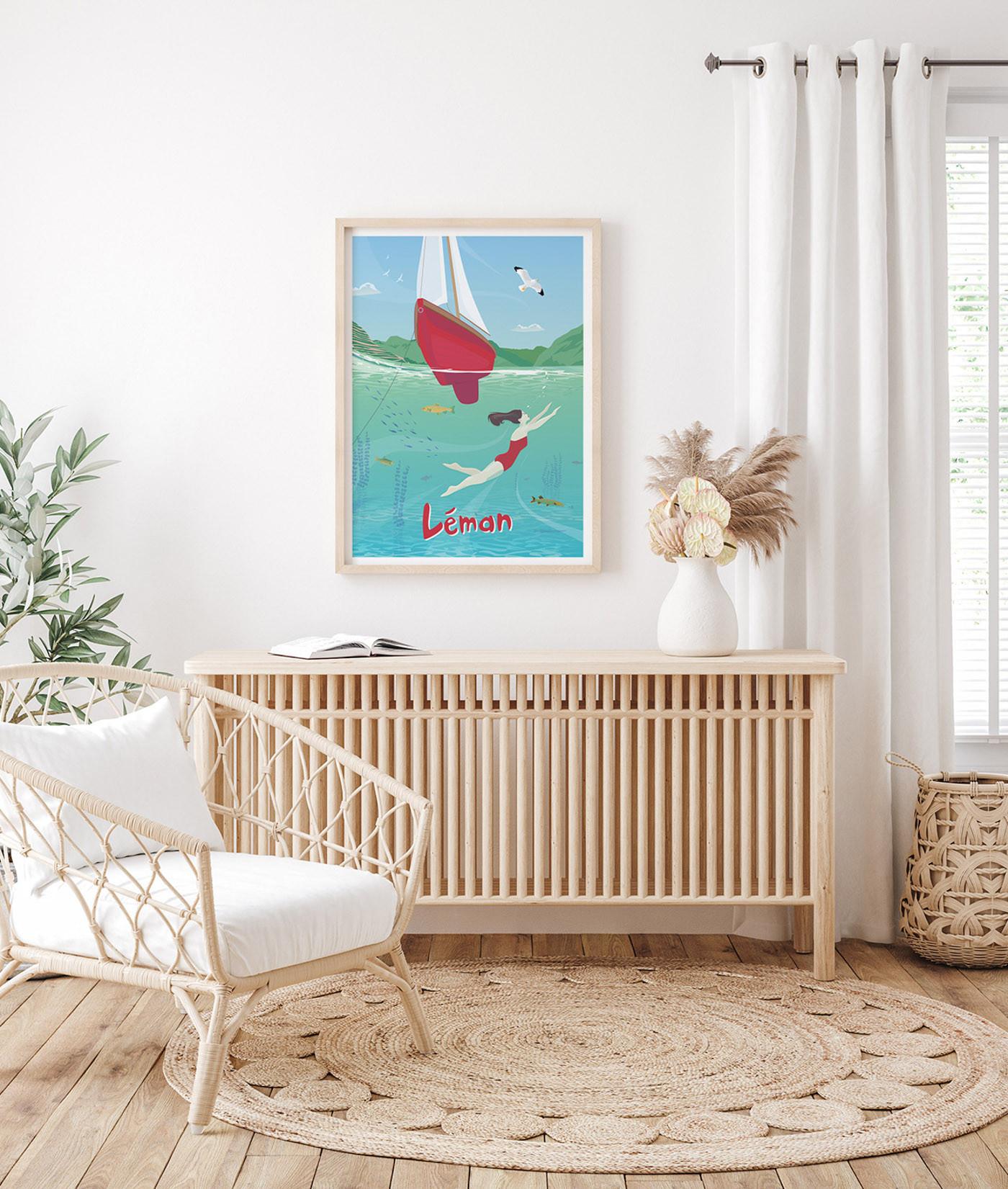 La-Jonx Léman mon amour - Poster  