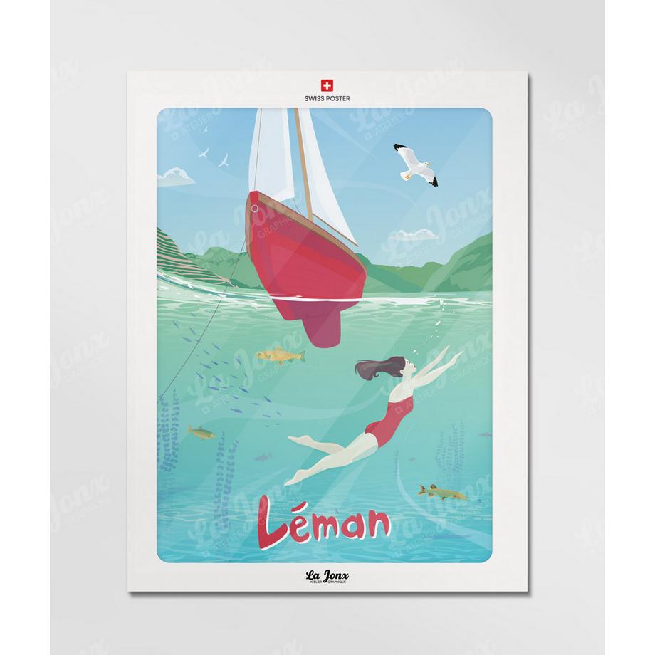 La-Jonx Léman mon amour - Poster  