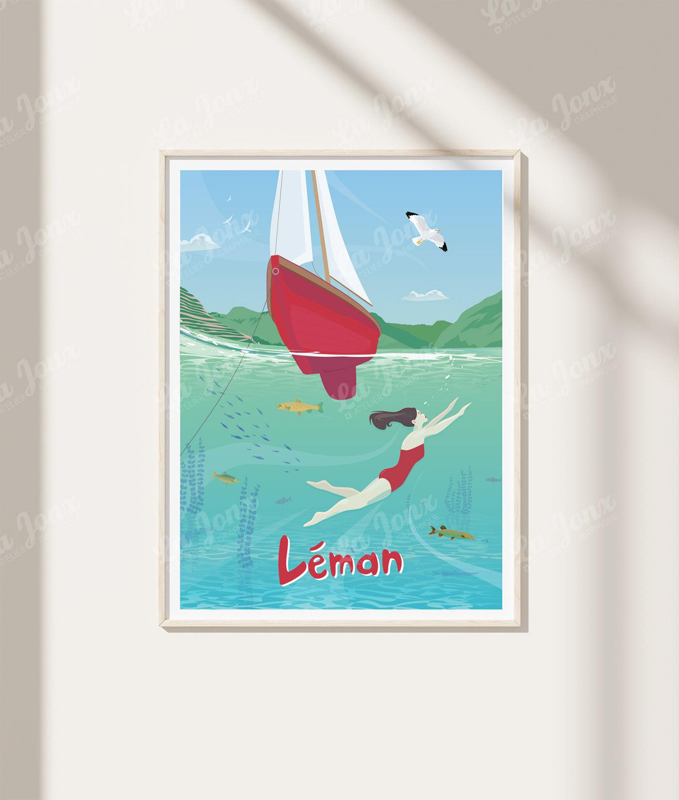 La-Jonx Léman mon amour - Poster  