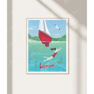 La-Jonx Léman mon amour - Poster  