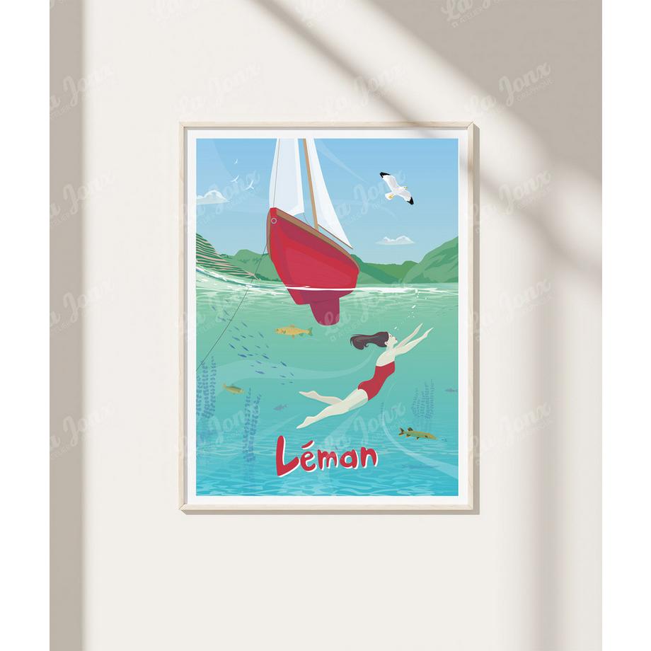 La-Jonx Léman mon amour - Poster  