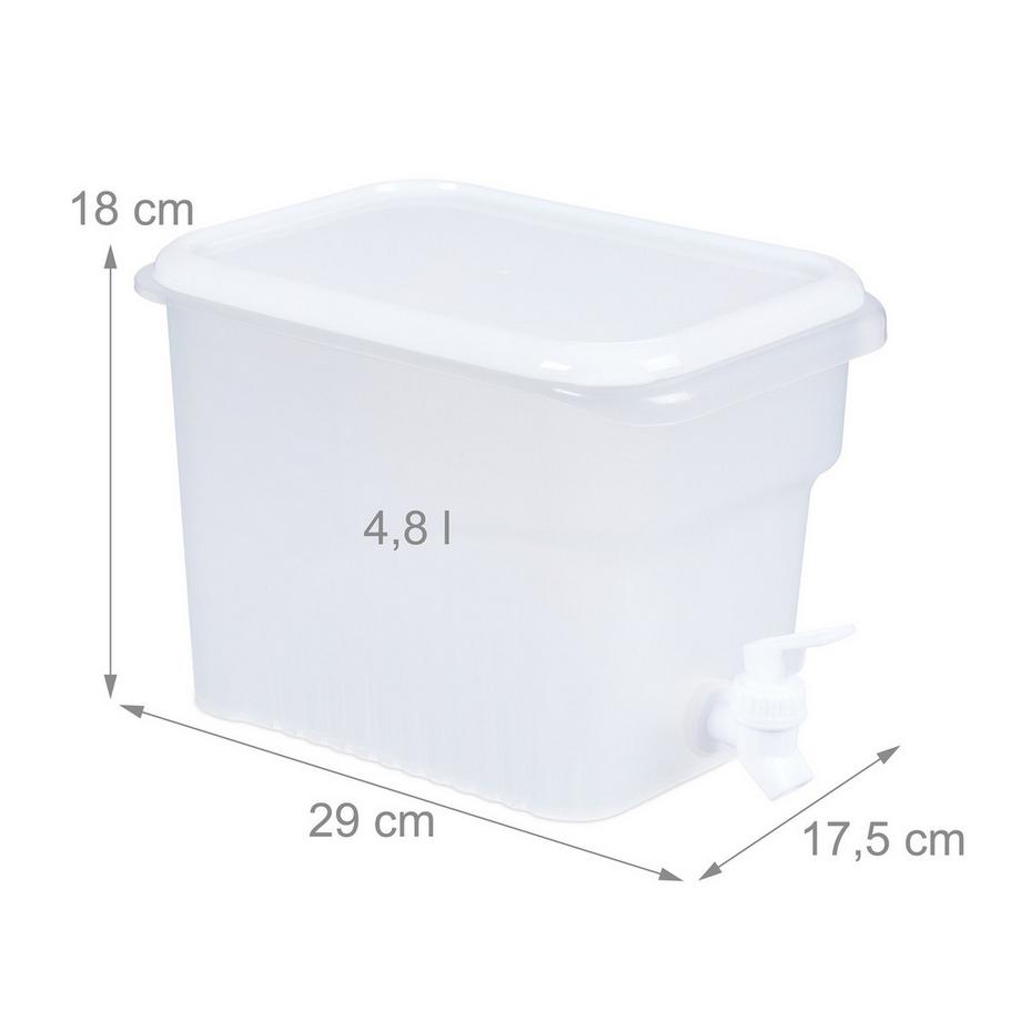 Northio Distributeur de boissons pour réfrigérateur 4,8 litres  