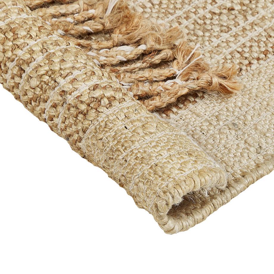 Beliani Teppich aus Jute  ORTAOBA  