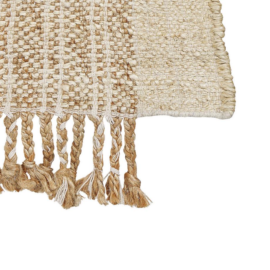 Beliani Teppich aus Jute  ORTAOBA  