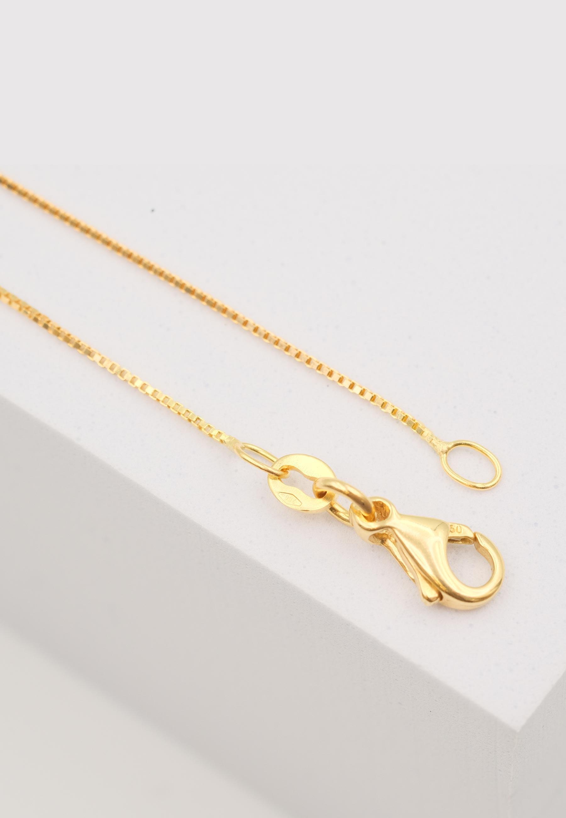 Image of Collier Venezianer Gelbgold 750, 0.7mm, 50cm Damen Gelbgold 50 CM