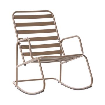 Fauteuil à bascule de jardin en Aluminium Moderne TURI