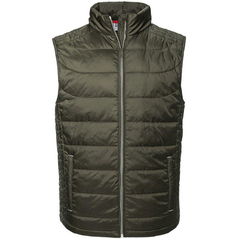 Image of Nano Padded Bodywarmer Herren Olivegrün L