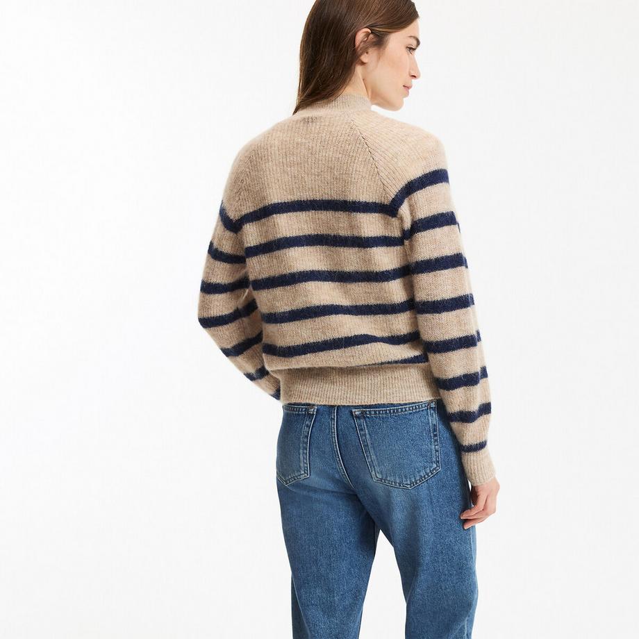 La Redoute Collections Aristide Streifenpullover mit Alpakawolle  