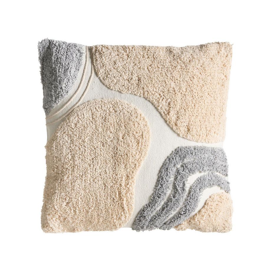Beliani Lot de 3 coussins décoratifs en Coton Minimaliste ALSTONIA  