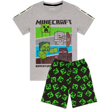 MINECRAFT  Ensemble de pyjama court 