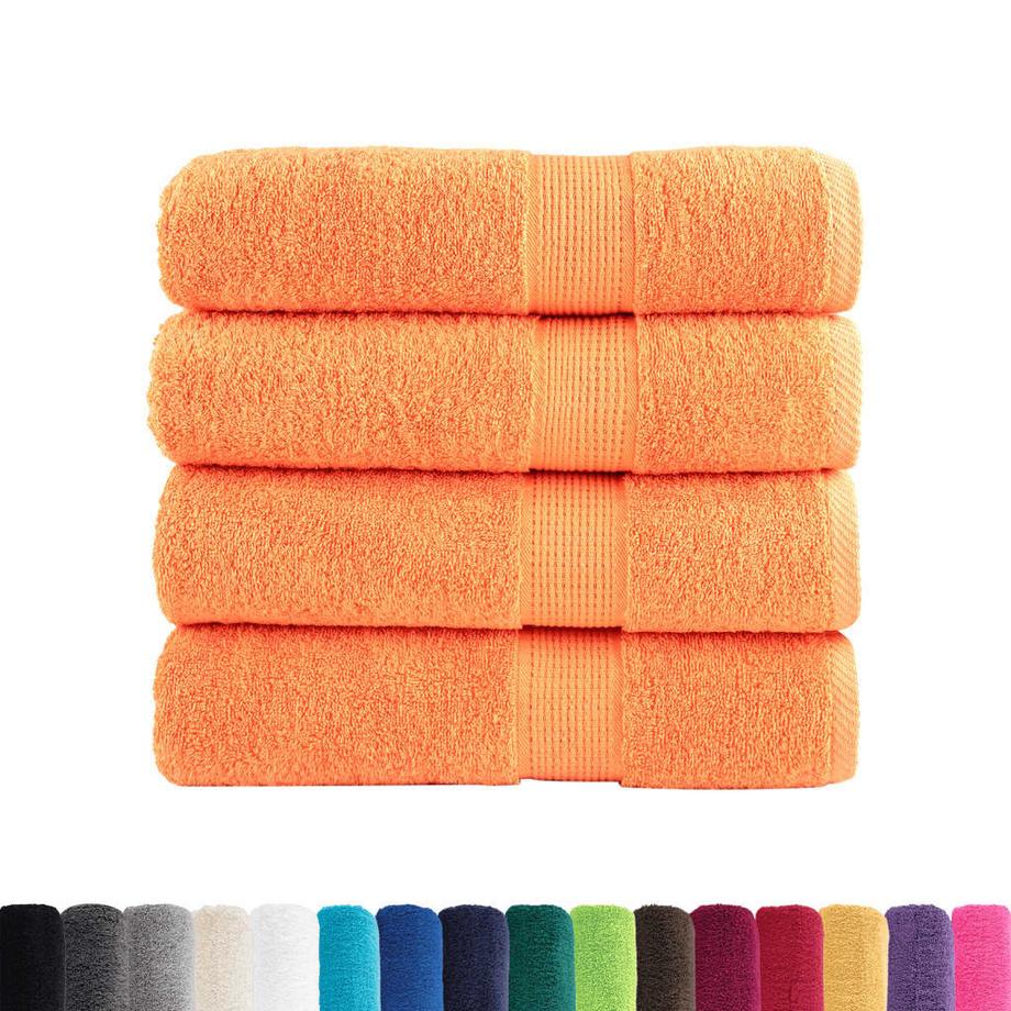 VidaXL Serviette de bain coton  