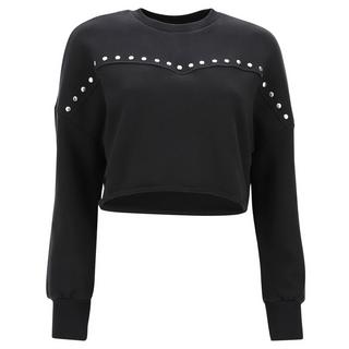 FREDDY Felpa corta borchiata  