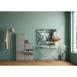 KARE Design Meuble à chaussures Caruso 3 pièces argent/flexible  