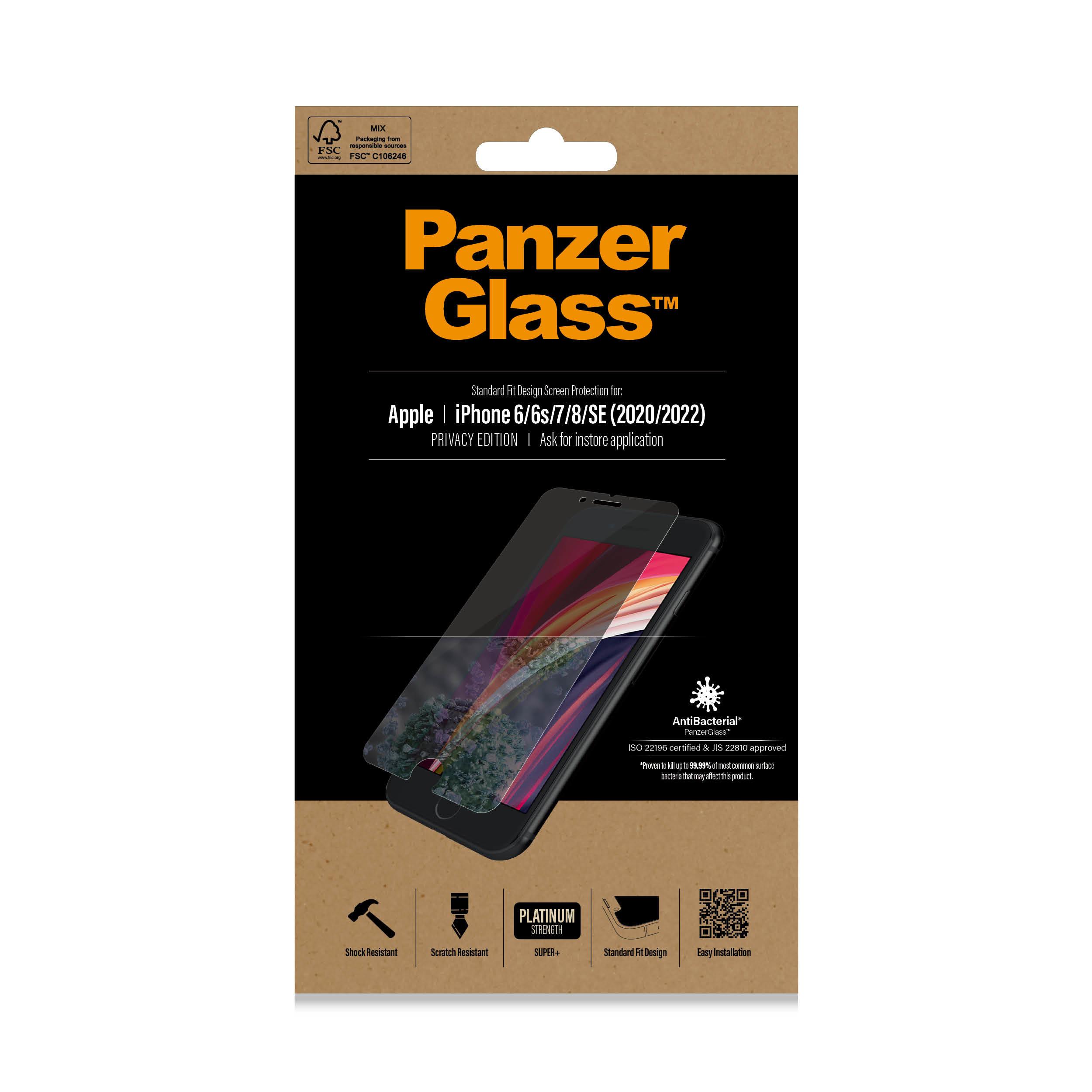 PanzerGlass  P2684 protezione per lo schermo e il retro dei telefoni cellulari Pellicola proteggischermo trasparente Apple 1 pz 