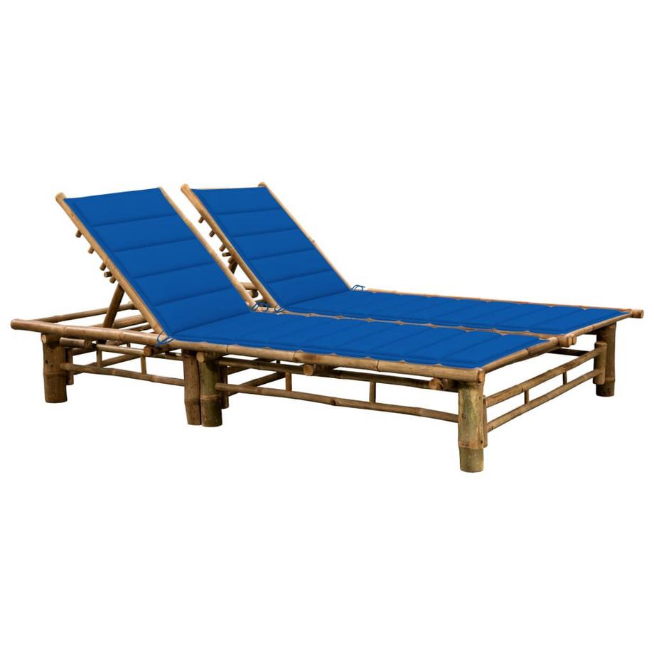 Chaise longue bambou