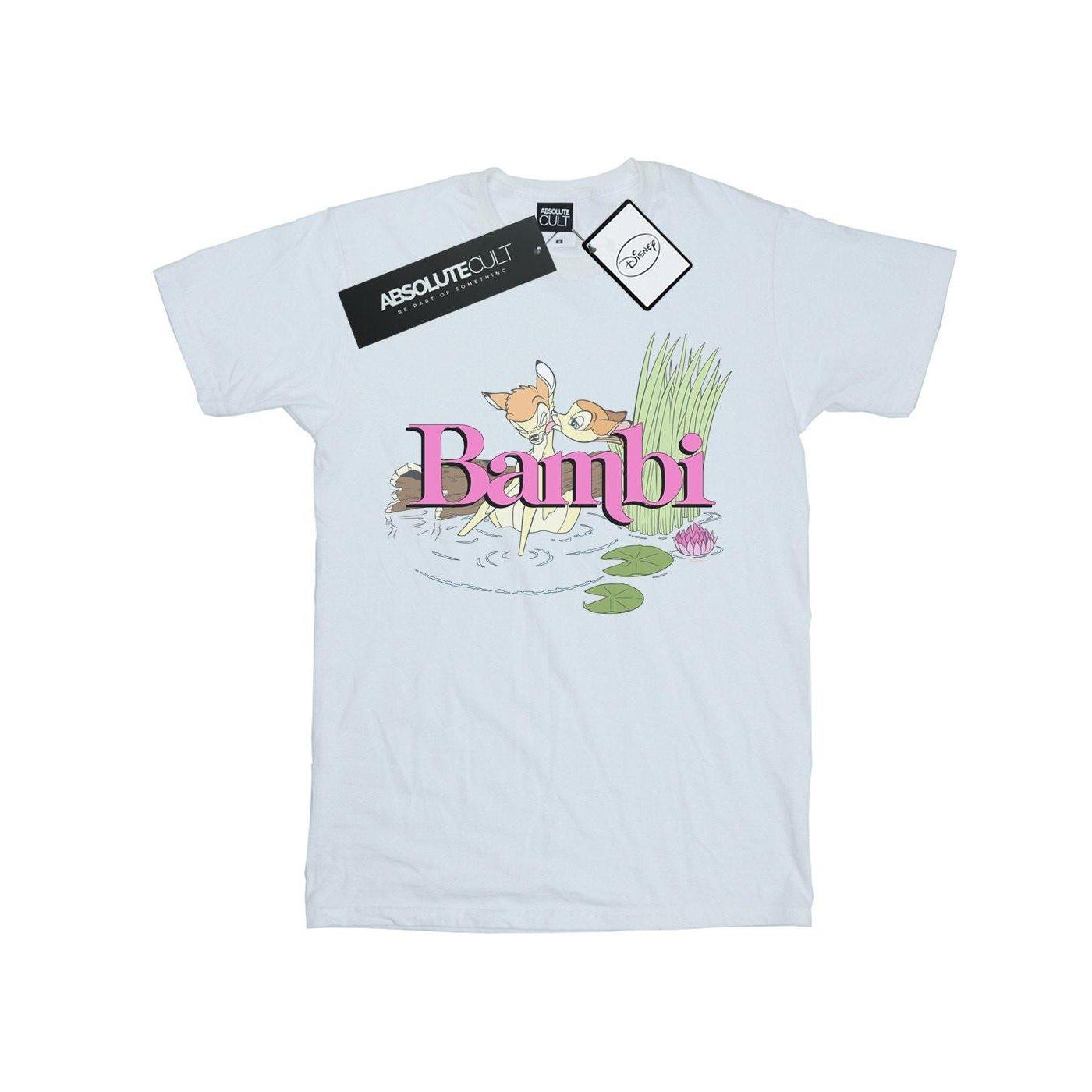 Image of Bambi Kiss Tshirt Unisex Weiss 140/146