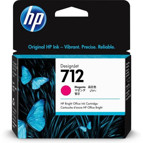 Hewlett-Packard  HP Tintenpatrone 712 magenta 3ED68A DesignJet T230/250/630 29ml 