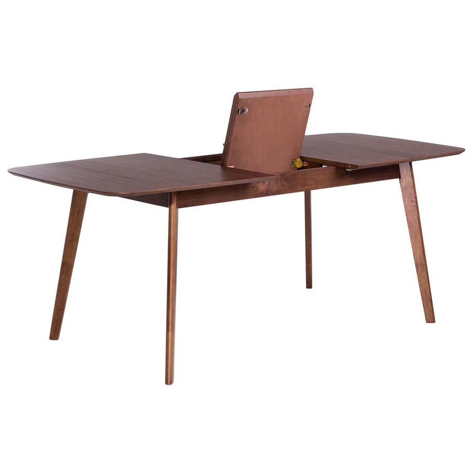 Beliani Tavolo da pranzo estensibile en Fibra a media densità (MDF) Retrò MADOX  