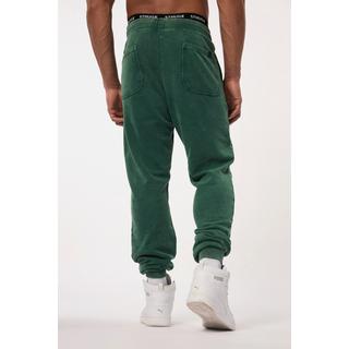 Sthuge  Pantalon en molleton STHUGE, look vintage. Taille élastique et coupe Modern Fit. Jusqu'au 8 XL 