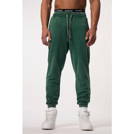 Sthuge  Pantalon en molleton STHUGE, look vintage. Taille élastique et coupe Modern Fit. Jusqu'au 8 XL 